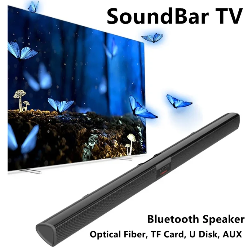 

Беспроводная Bluetooth-колонка с сабвуфером, 20 Вт
