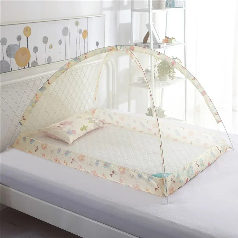 Children Play Tent Mosquitera Cama Children's Mosquito Net Bed Baby Dome Free Installation Foldable Babies Beds