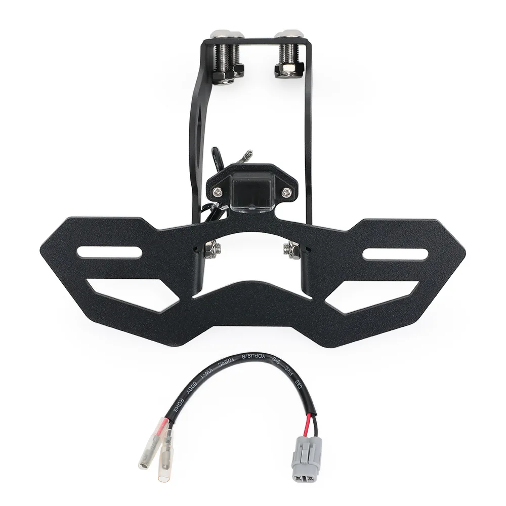 가와사키 닌자 ZX-4RR ZX4R 2023-2026 ZX-25RR 2020 오토바이 LED 테일 브래킷 라이트 펜더 제거기 번호판 홀더