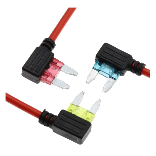 12V 24V 5A 10A 15A 20A Car Fuse Holder Additional Circuit Adaptor Mini Micro Standard Blade Fuse Simple Safety Device car fuse holder