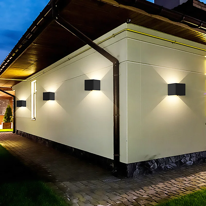 

Led Outdoor Wall Light Waterproof IP65 Garden Lights 85V-265V Exterior Wall Lamp For Street Courtyard Corridor Interior Lighting