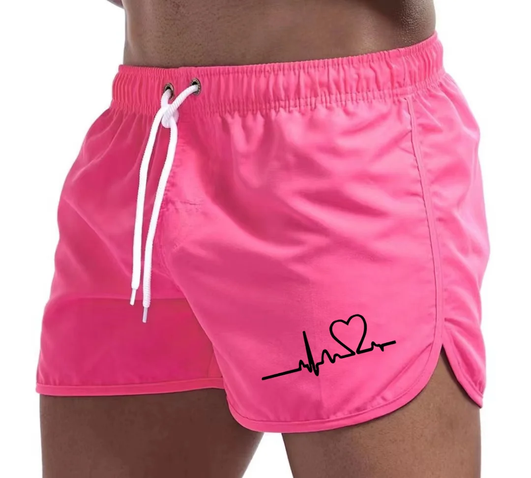 2024 New Summer Swimming Shorts Sports Fitness Running Shorts Men's Beach Wear Luxury Beach Surfing Men's Training Shorts 6