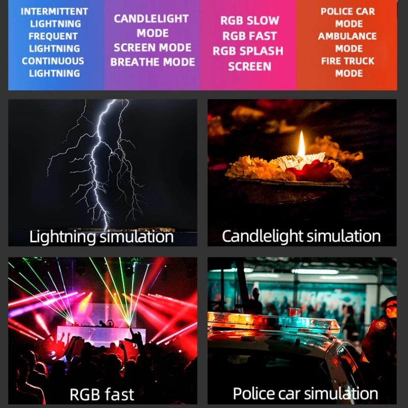 Soonpho P10 RGB LED Camera Light Full Color Output Video Lamp Kit Dimmable 2500K-8500K Bi-Color Panel Light CRI 95+ 6