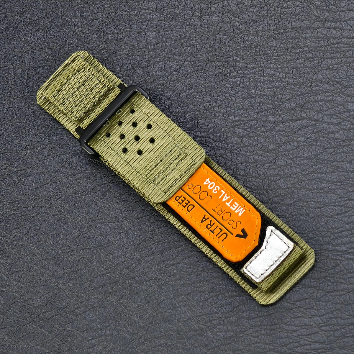 Breathable Nylon Sports Strap - 20mm/22mm Adjustable Band