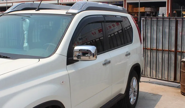 

2 шт., хромированный защитный чехол для автомобильного зеркала заднего вида Nissan X-trail 2008-2013