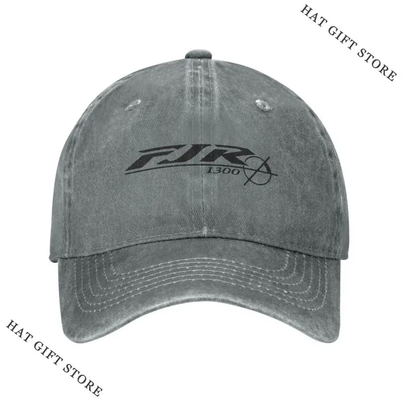 

Hot Personalized FJR 1300 Motorcycle Cotton Baseball Cap Sports Men Women's Adjustable Dad Hat Summer