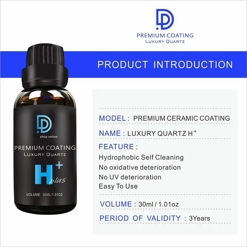 Ceramic Coating For Cars Extremely High Gloss Protective Sealant Liquid Car Polish Coat Polymer Protection Liquid Wax Car Care