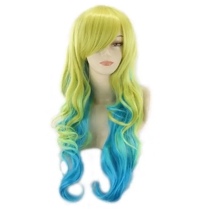 Длинный волнистый термостойкий парик для косплея Dragon Maid quetzatl Lucoa