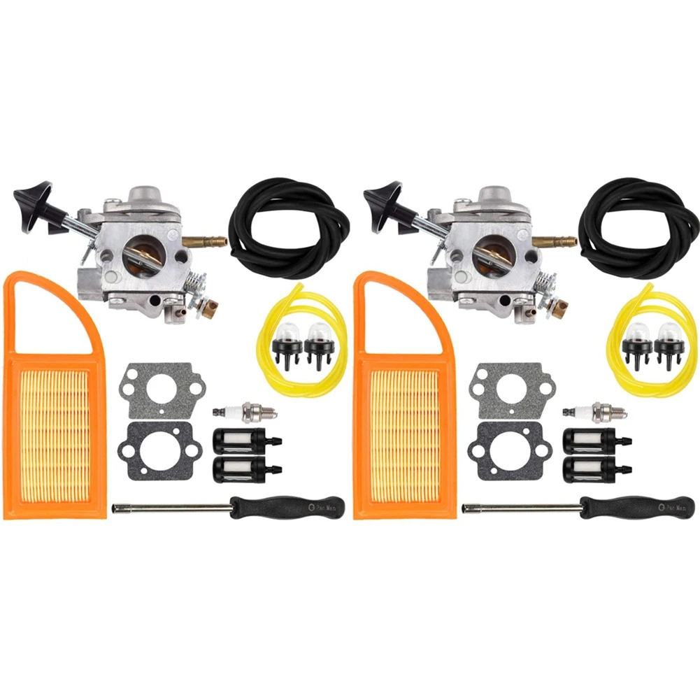 2X BR 600 Carburetor Air Filter Fuel Carb Repower Kit