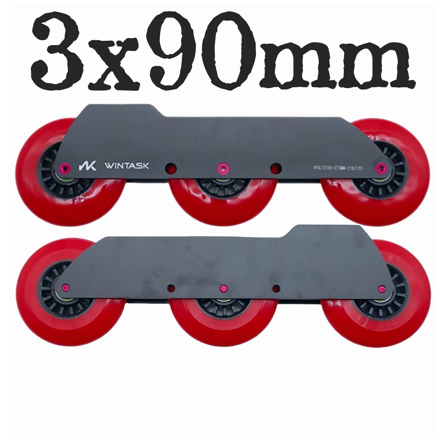 Speed Skate frame 3x100mm 4x90mm 150-195mm wheel 85a