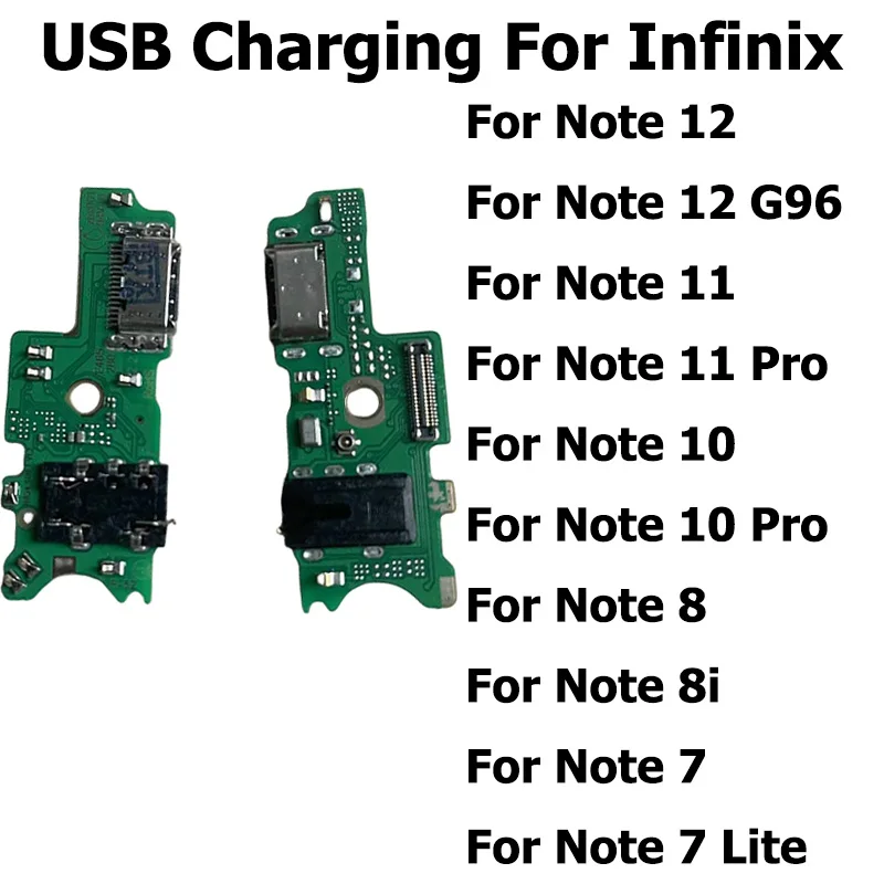 New For Infinix Note 8i 10 11 12 Pro NFC G96 Lite USB Charging