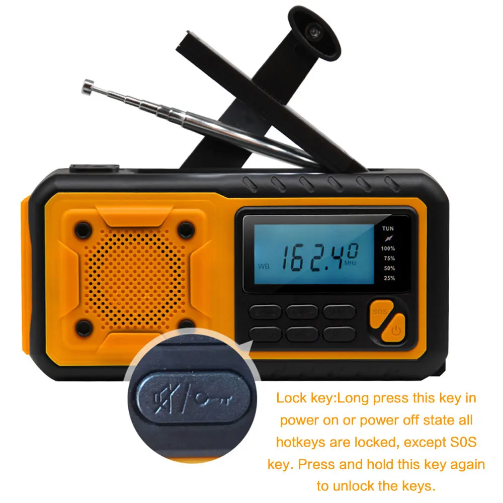 Emergency Solar Weather Radio 4