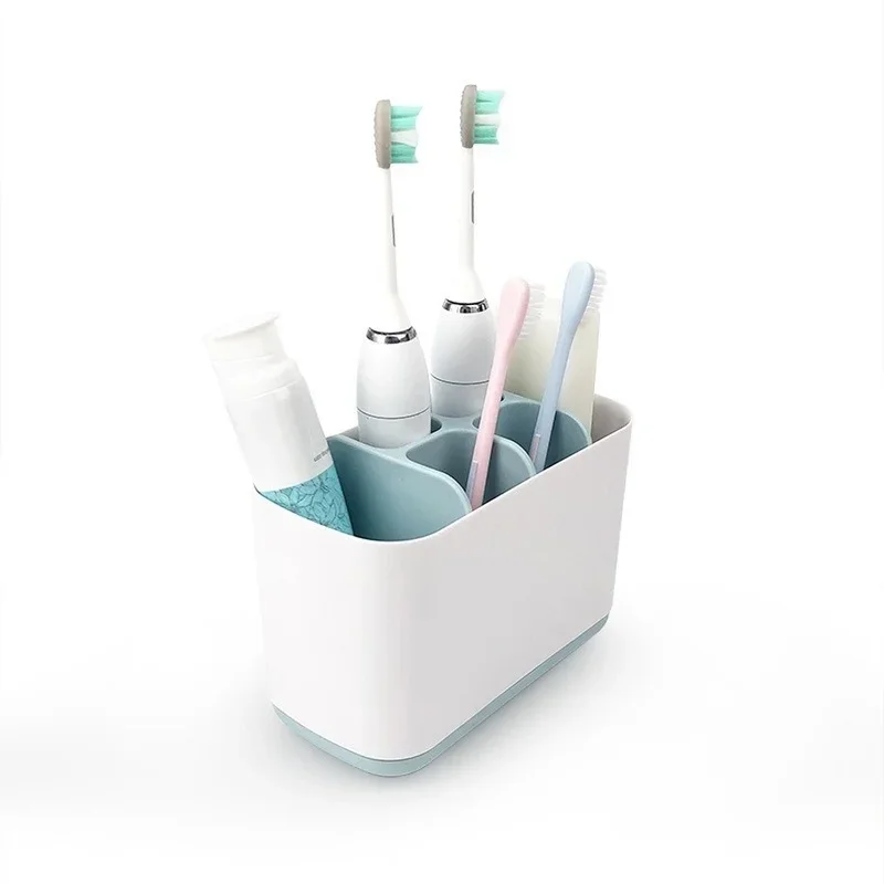 

1pcs Toothbrush Toothpaste Holder Case Shaving Makeup Brush Electric Toothbrush Holder Organizer Stand Bathroom Accessories