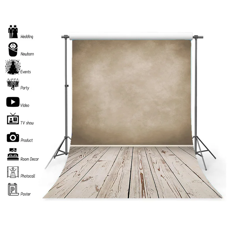 

SHENGYONGBAO Vintage Portrait Theme Photography Backdrops Props Texture Grunge Abstract Family Photo Studio Background SL-11