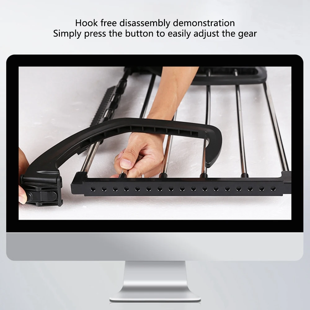 Balcony Drying Shoe Rack Folding Window Diaper Drying Rack Laundry Clothes Dryer, Indoor Towel Storage 40cm