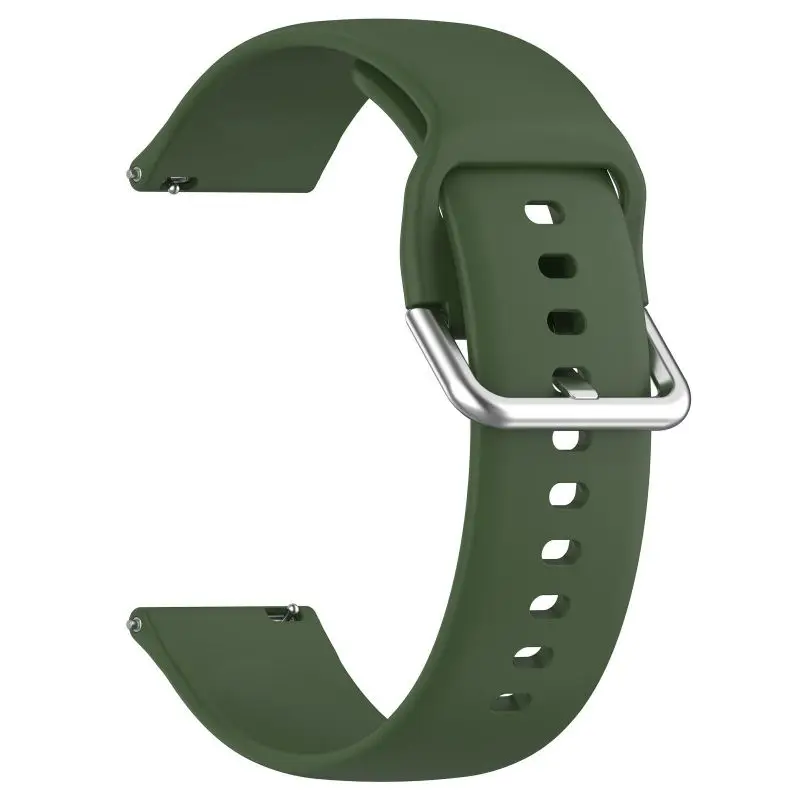 Enhanced Silicone Sports Wristband Bracelet 22mm