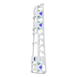 RGB Temperature - Controlled External Cooling Fan with USB 3.0 Port (White)