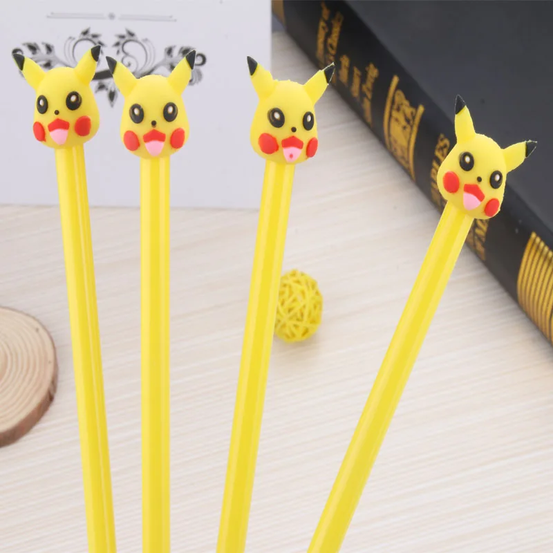 

M4 new creative cartoon animal Picacho mouth with pet fairy baby 0.5mm black neutral pen student supplies office supplies statio