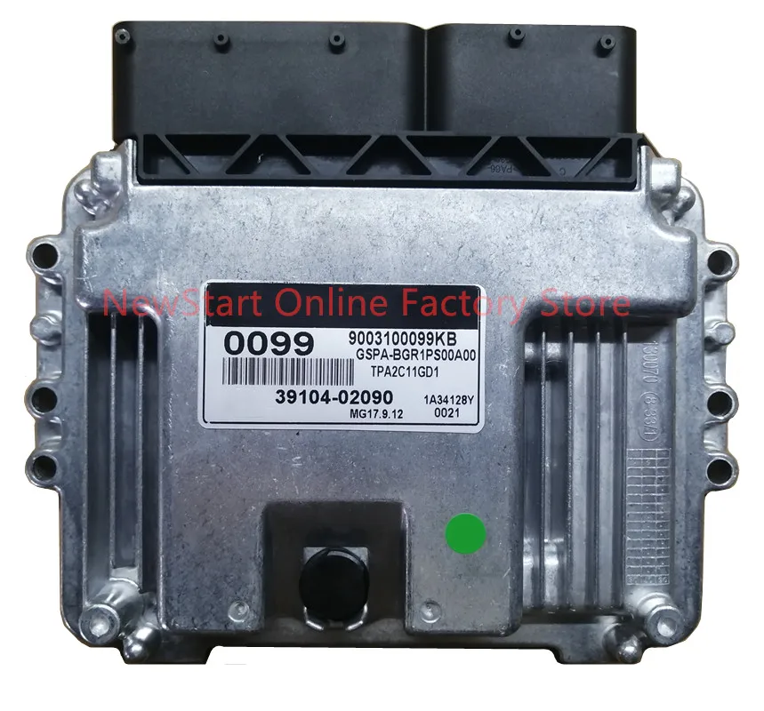 39104-02090 New ECU Original Car Engine Computer Board Electronic ...