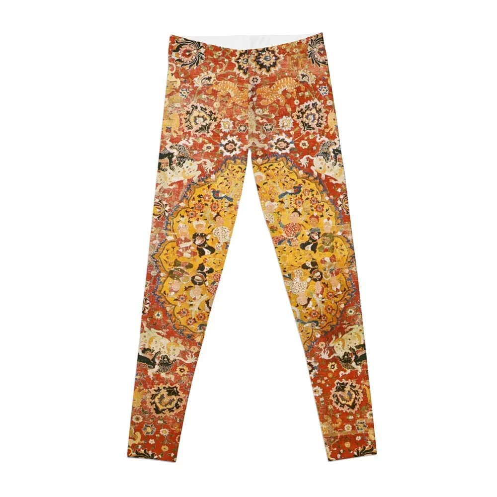 

Леггинсы Safavid персидские женские, спортивная одежда для активного отдыха, с имитацией строгих звезд 16-го века