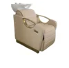 2023 New Design Electric Hair Salon Equipment Auto Shampoo Chair with Ceramic Shampoo Bowl ZY-SC142 1