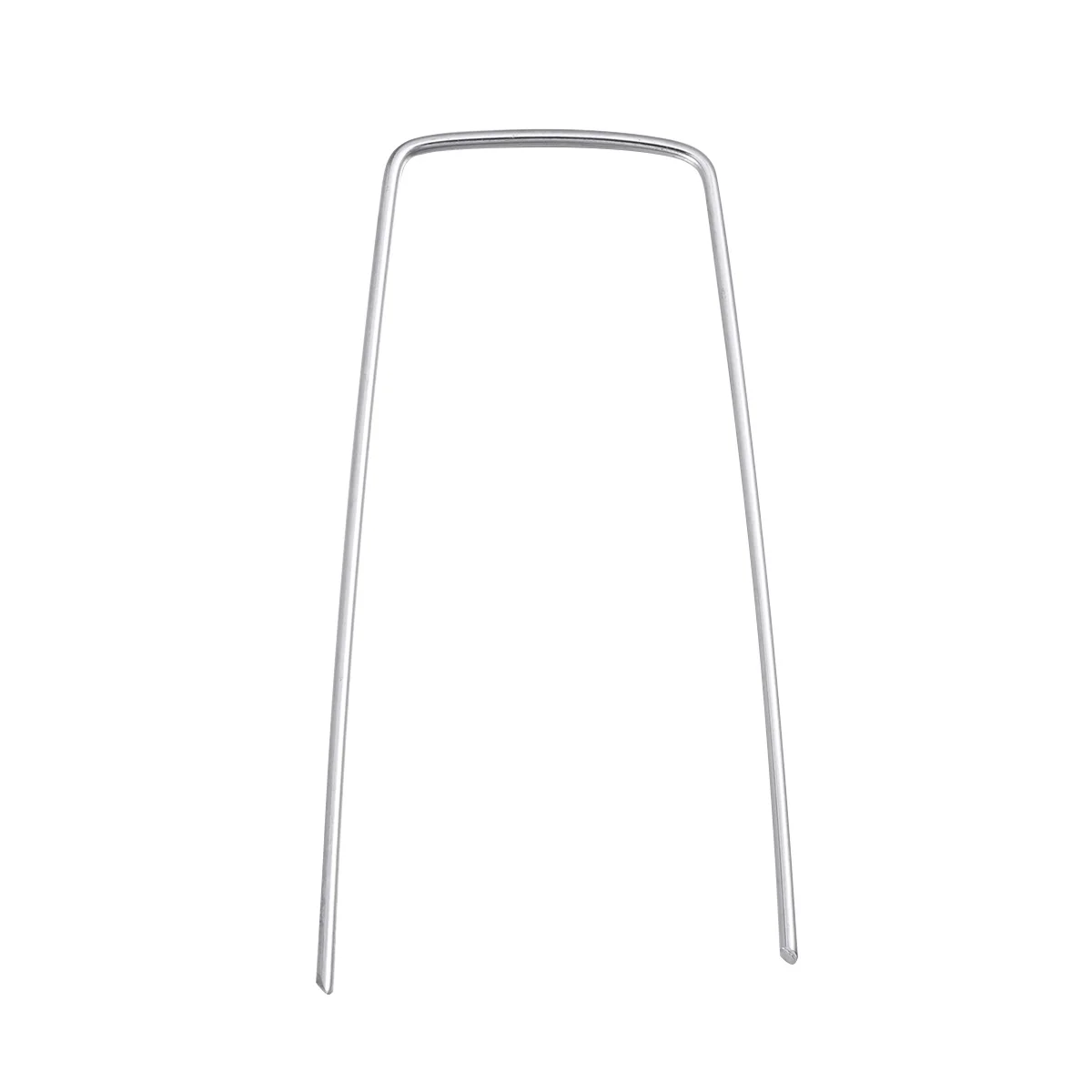 

50PCS U Shape Galvanized Ground Nail Fixing Nail Lawn Nail Gardening Nail