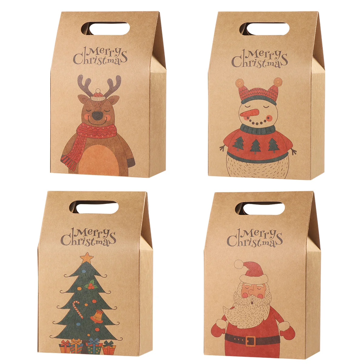 

Birthday Bags Presents Christmas Goodie Party Gift Pouches Treat Earth Tones Candy