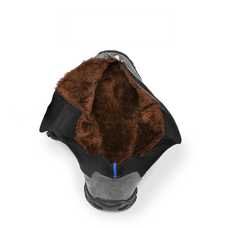 STRONGSHEN Men Walking Shoes Winter Warm Fur Sneakers Non-slip Casual Light  Loafers Slip on Shoes Men Zapatillas Hombre