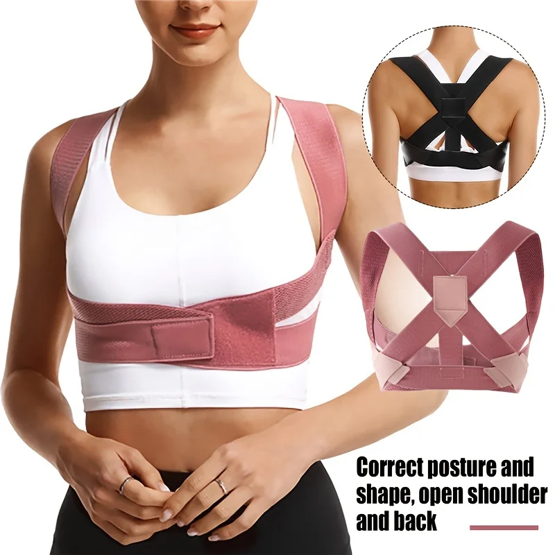 Adjustable Chest Brace Support Belt Shoulder Back Shaper Seamless Bra  Multifunction Body Shaper