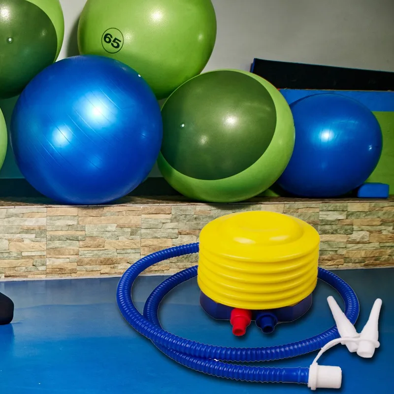Tanio 1 zestaw nadmuchiwany balon pompy powietrza przenośne Inflator zabawki