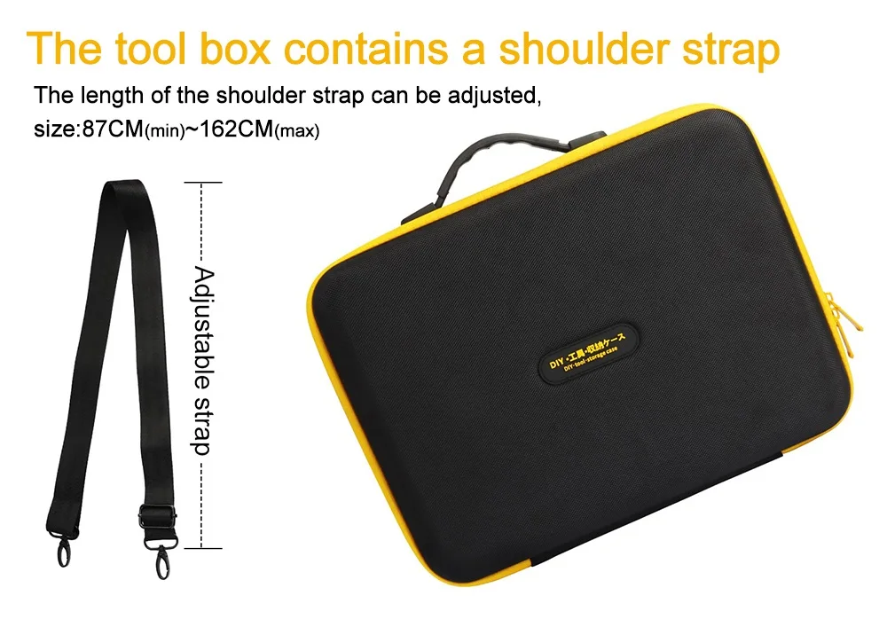 Portable Power Tool Battery Storage Case Waterproof accessories box For DEWALT e