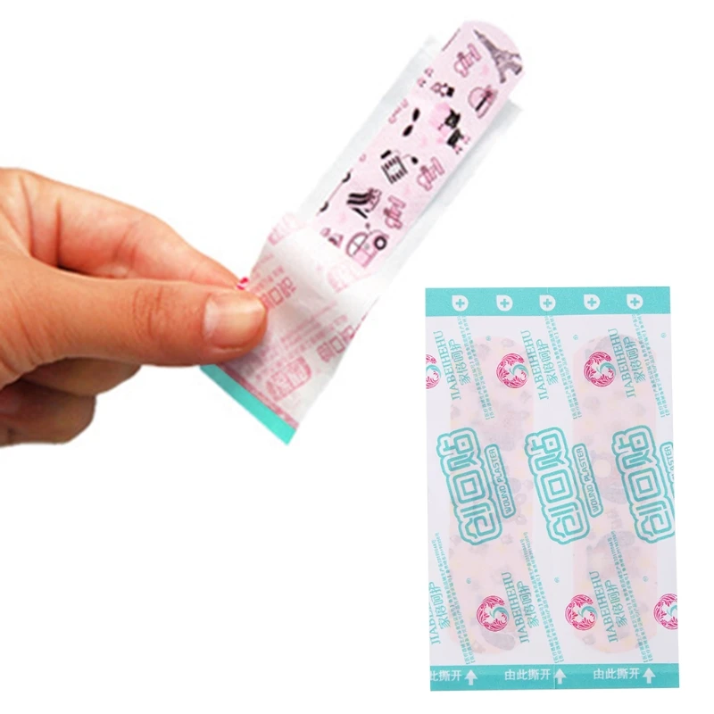 120 Pcs/box Cartoon for Band-aid Mini Children Breathable Waterproof Bandage Medical Ok Bandages Hemostatic Patch 4
