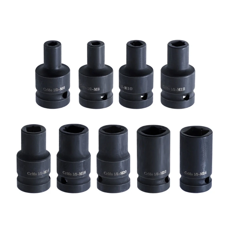 

Tap Socket Collet Wrenches M6-24 Machine Die Socket Adapters HexShank Square Driver Thread Screw Tapping Chucks for Machine