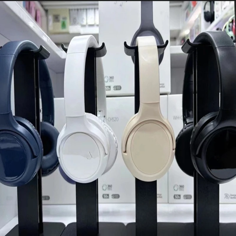 Wireless Head mounted Bluetooth Earphones WH-CH520 Earphones for Wearing Music Gaming Sports Earcups