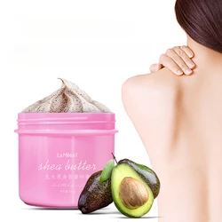 Shea Butter Scrub Body Scrub Cream Exfoliator Deep Cleanse Brighten skin tone 250g