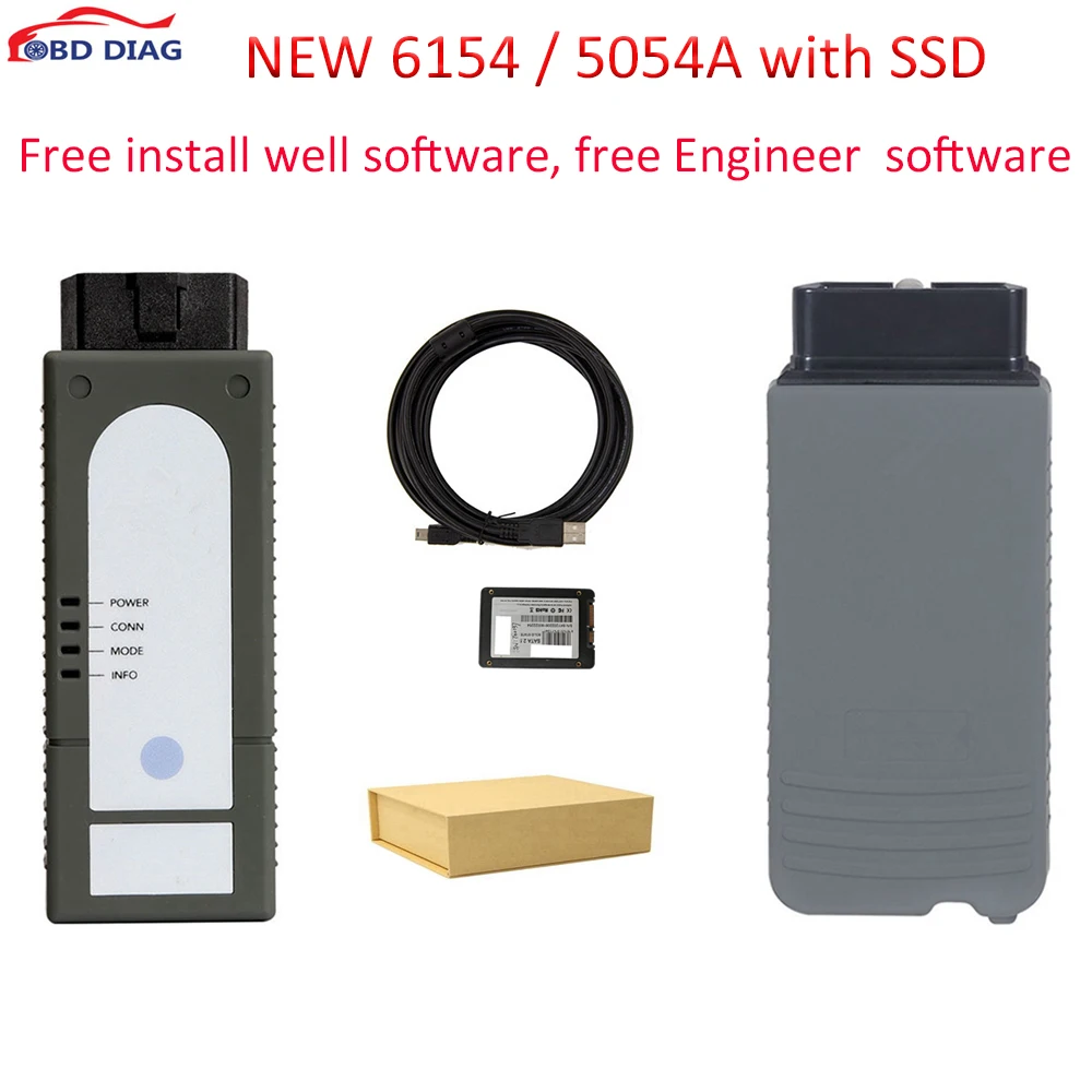 

WIFI 6154A QDlS software V6.2~11.0 Free Engineer V14.1 Unlimited Licences 6154/ 5054A Diagnostic Programming Tool