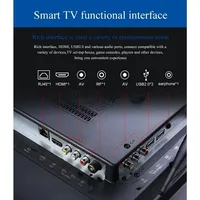 Téléviseur intelligent Android 22 pouces HD LED numérique avec WiFi intégré, YouTube et Netflix pour chambre, cuisine, hôtel 3