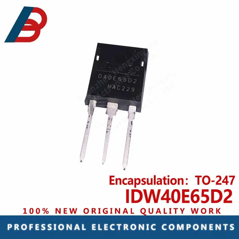 

10PCS IDW40E65D2 package TO-247 Fast recovery diode 650V 80A