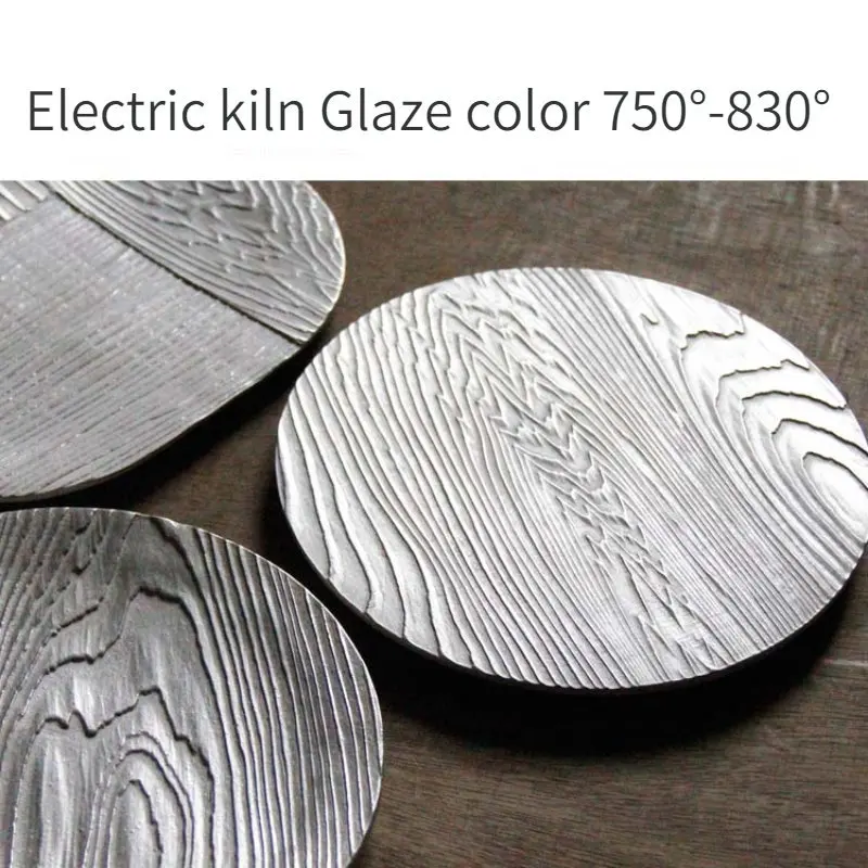 750&deg;-830&deg; Ceramic Glaze On Color Sterling Silver Powder Pigment Color Silver Plated Glaze Pottery Hand-painted Metal Powder