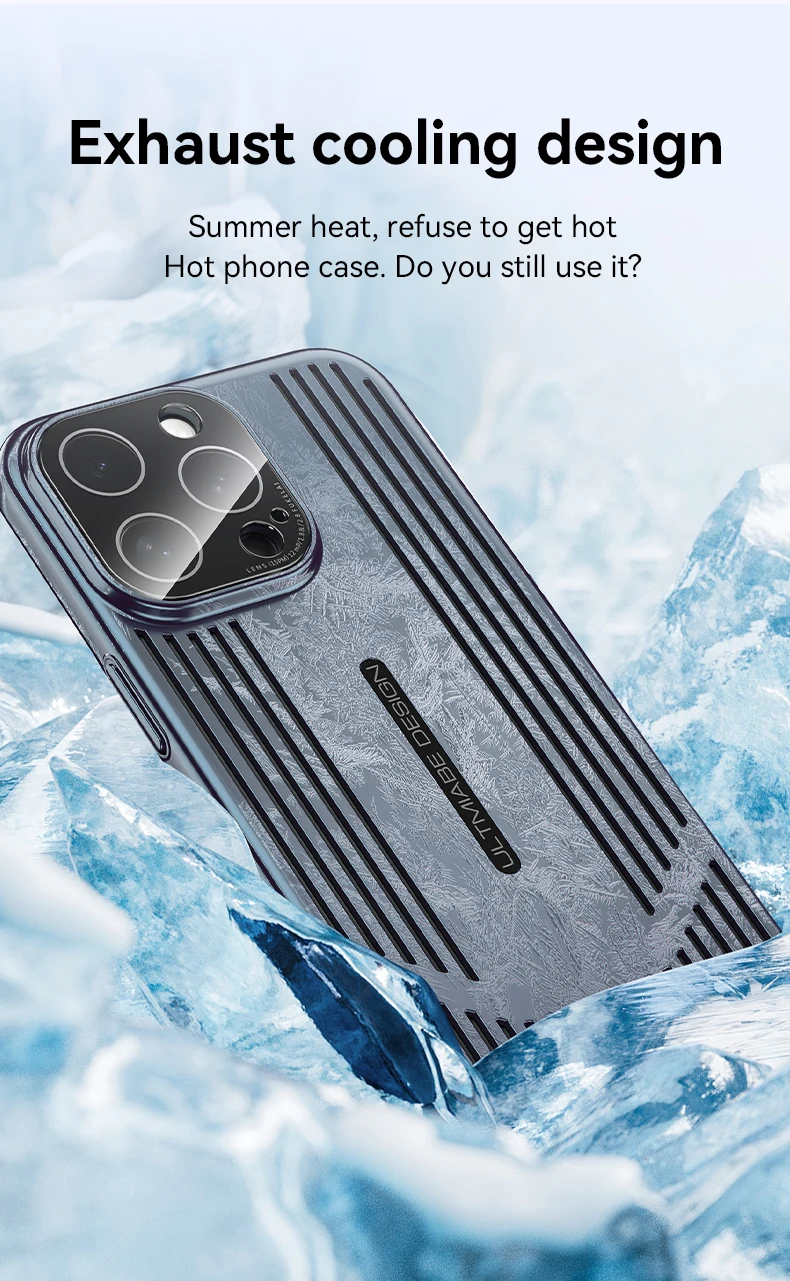 Metal painted phone case suitable for iPhone 15, 14, 13, 12 Pro Max puls, porous heat dissipation, anti fingerprint