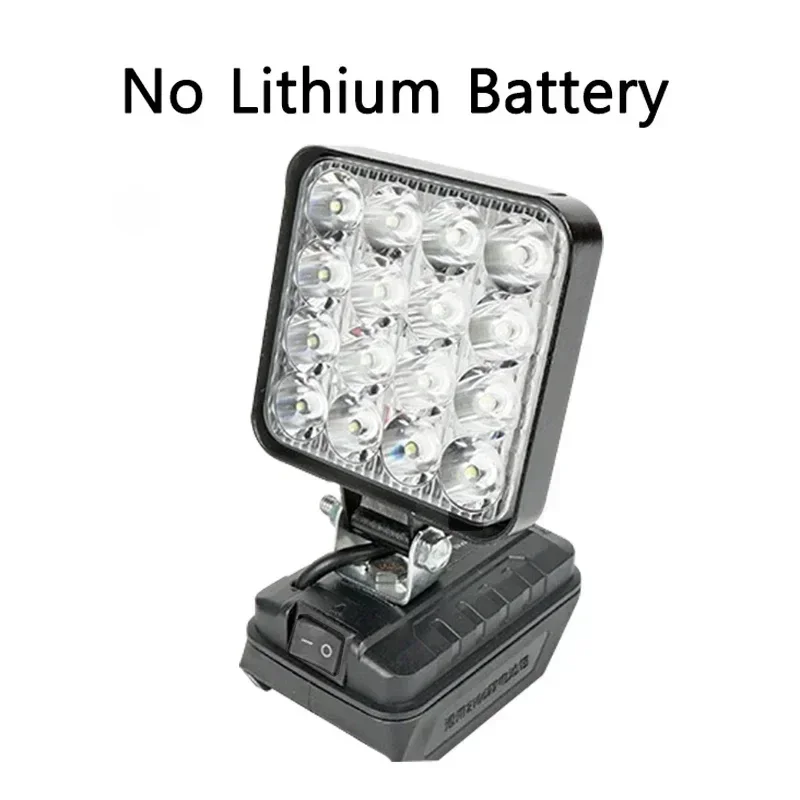 Led Light For Makita Battery 4In Portable Spotlights Cordless Outdoor Work Fishing Handheld Emergency Tool Light 6