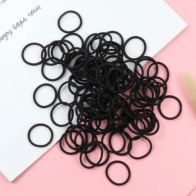 100PCS/Set Girl Hair Ring Children Ponytail Elastic rubber band hair band Hair Accessories girl Headband Scrunchie Headdress Set 100pcs-4
