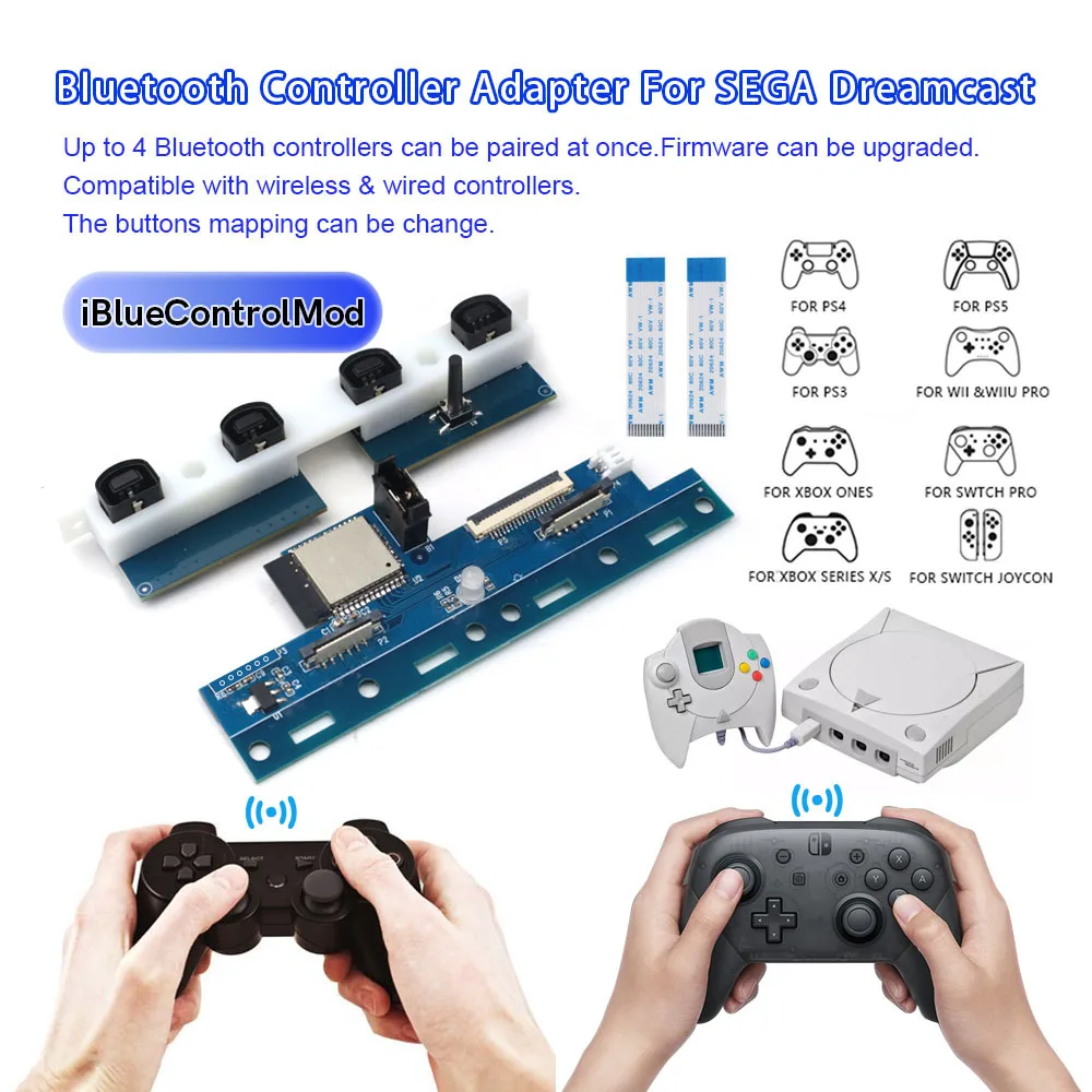 iBlueControlMod Wireless Controller Internal Adapter