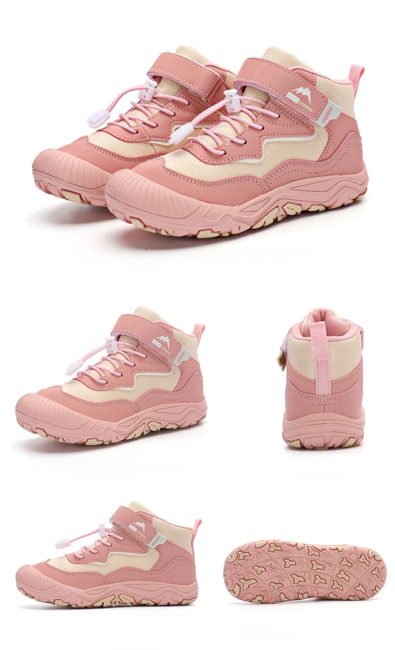 أحذية المشي لمسافات طويلة في الهواء الطلق المضادة للانزلاق للأطفال الرحلات أحذية رياضية الصيف تسلق الجبال أحذية رياضية للأطفال للجنسين للأولاد والبنات