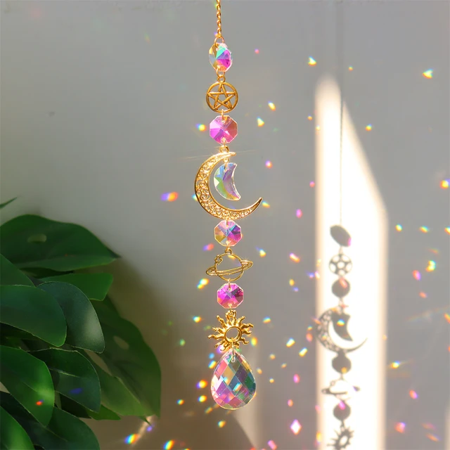 Crystal Sun Catcher Suncatcher  Hanging Suncatcher Crystals - Suncatcher  Crystal - Aliexpress