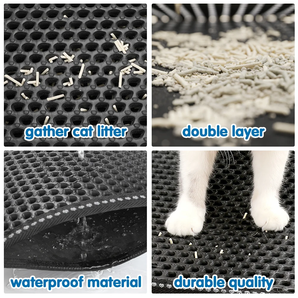 Cat Litter Mat in Use