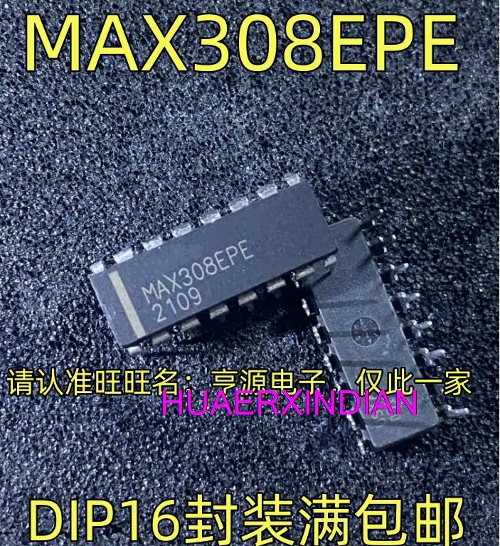 

10 шт. новый оригинальный MAX308EPE DIP16 MAX308
