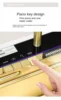 Gold Kitchen Sink Stainless Steel Sink Digital Vegetable Washing Basin, Atmosphere Light, Kitchen Large Single Sink 75cmX46cm 5