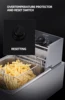 Single-cylinder Cooking Deep Fryer Stainless Steel Commercial Electric Fryer Snak Equipment 3