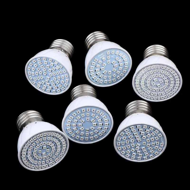 풀 스펙트럼 E27 LED 식물 재배등 전구 110V 220V 수경재배 램프 실내 식물등 묘목 꽃 식물등